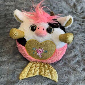 Zuru Rainbocorns Mermaidcorn Unicorn Cow Holstein Seahorse Rescue Pink & Gold 13